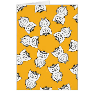 Yellow Cute Animal Pattern