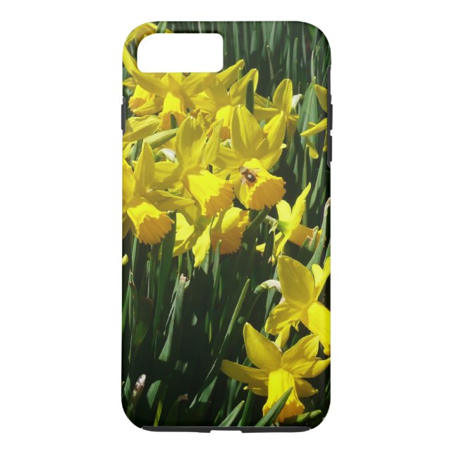 Yellow Daffodien I Cheery Spring Blumen Case-Mate iPhone Hülle (Rückseite)