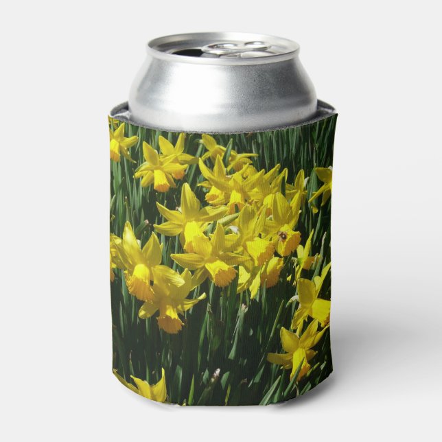 Yellow Daffodien I Cheery Spring Blumen Dosenkühler (Kanne Vorderseite)
