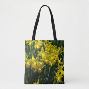 Yellow Daffodien I Cheery Spring Blumen Tasche