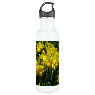 Yellow Daffodien I Cheery Spring Blumen Trinkflasche