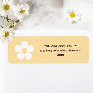 Yellow Daisy Happy Birthday Party