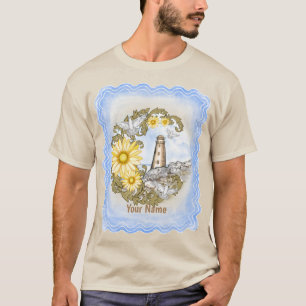 Yellow Daisy Lighthouse T-Shirt