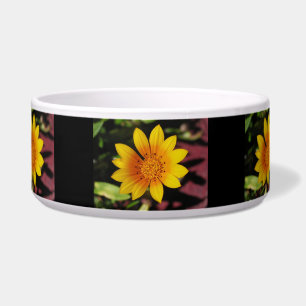 Yellow Daisy Pet Bowl Napf
