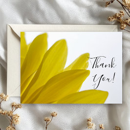 Yellow Daisy Petals Wedding Danke