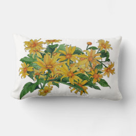 Yellow Daisy Pillow Lendenkissen