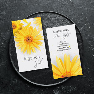 Yellow Daisy Salon Visitenkarte
