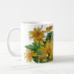 Yellow Daisy Tasse