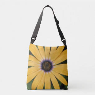 Yellow Daisy Tragetaschen Mit Langen Trägern