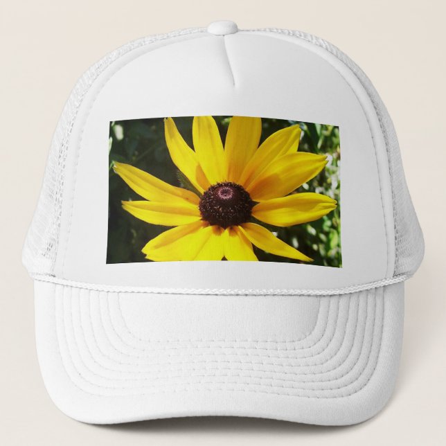 Yellow Daisy Truckerkappe (Vorderseite)