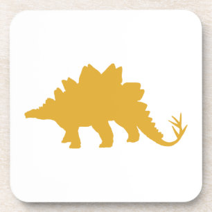 Yellow Dinosaurier Untersetzer