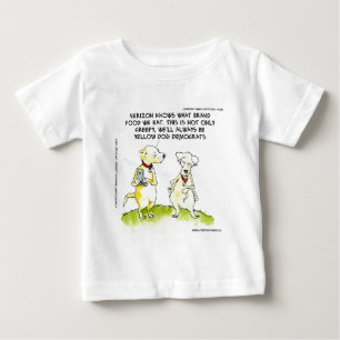 Yellow Dog Democrats Lustig Baby T-shirt