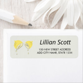 Yellow Dripping Lemon Slices