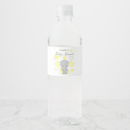 Yellow Elephant Boy Girl Baby Dusche Party