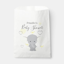 Yellow Elephant Boy Girl Baby Dusche Party Geschenktütchen