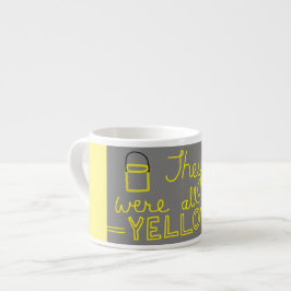 Yellow Espresso Cup Espressotasse