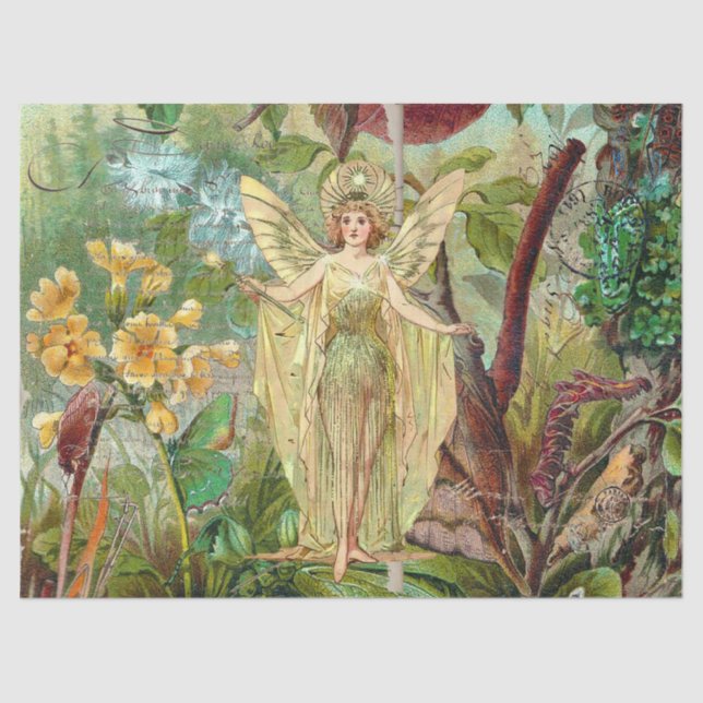 Yellow Fairy Seidenpapier (Vorderseite)