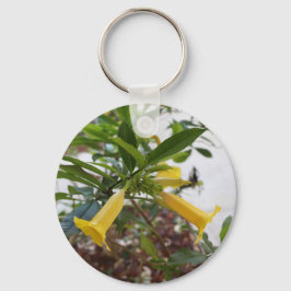 Yellow Flower Keychain Schlüsselanhänger