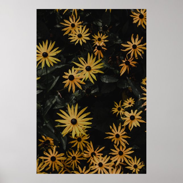YELLOW FLOWERS POSTER (Vorne)