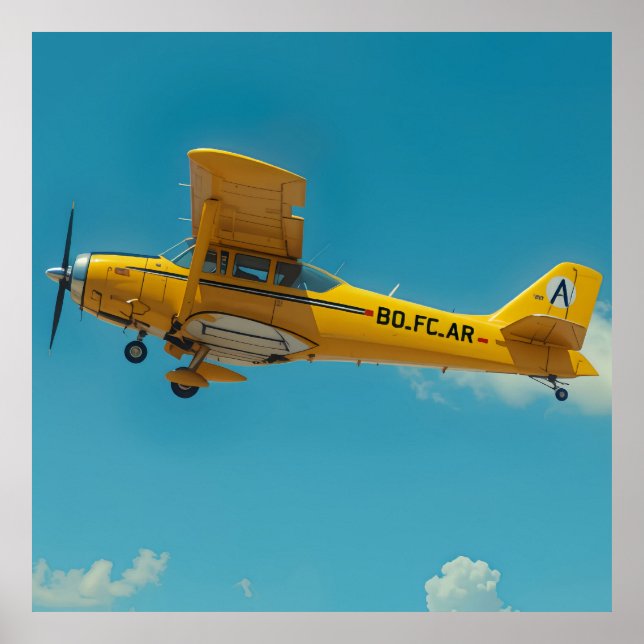 yellow flyer high poster (Vorne)