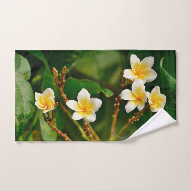 Yellow Frangipani Handtuch (Handtuch)