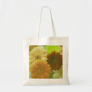 Yellow Gerbera Daisy Blume Tragetaschen