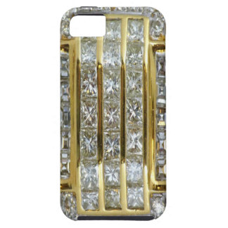 Yellow Gold und Diamond Art iPhone 5 Fall Hülle Fürs iPhone 5