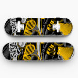 Yellow Graffiti Style Skateboard | Skateboard Deck<br><div class="desc">Yellow Graffiti Style Skateboard | Graffiti Skateboard Deck - Dieses maßgeschneiderte Graffiti Skateboard ist ein hervorragendes Geschenk für jeden,  der Skateboard Lieben.</div>