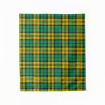 Yellow Green Blackwatch Campbell Tartan Kariert