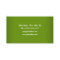 Yellow Green Nutritionist Fruchtherz-Karte