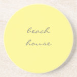 Yellow Grey Stylish Cool Getränkeuntersetzer<br><div class="desc">Die gelbe und graue Farbgebung ist perfekt für Geschenke und Wohngestaltung oder Party & Events. Sie können die Hintergrundfarbe oder Farbe des Textes ändern,  wenn Sie möchten!</div>