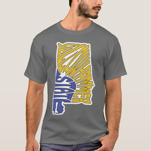 Yellow Hammer State Alabama T-Shirt (Vorderseite)