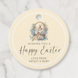 Yellow Happy Ostersonne Geschenkanhänger