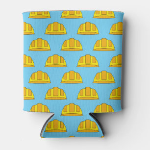 Yellow Hard Hat Cartoon Dosenkühler