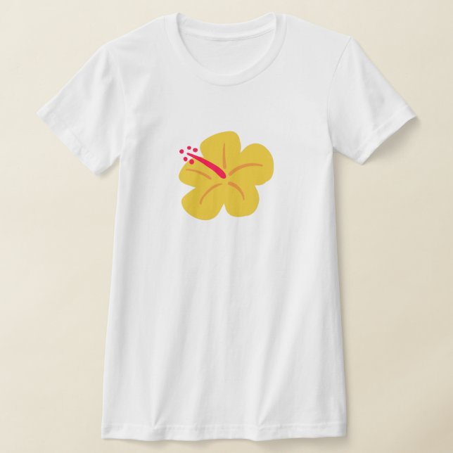 Yellow Hibiscus T-Shirt (Ablage )