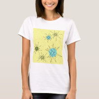 Yellow Iconic Atomic Sternexplosion T - Shirt