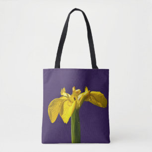 Yellow Iris Tasche