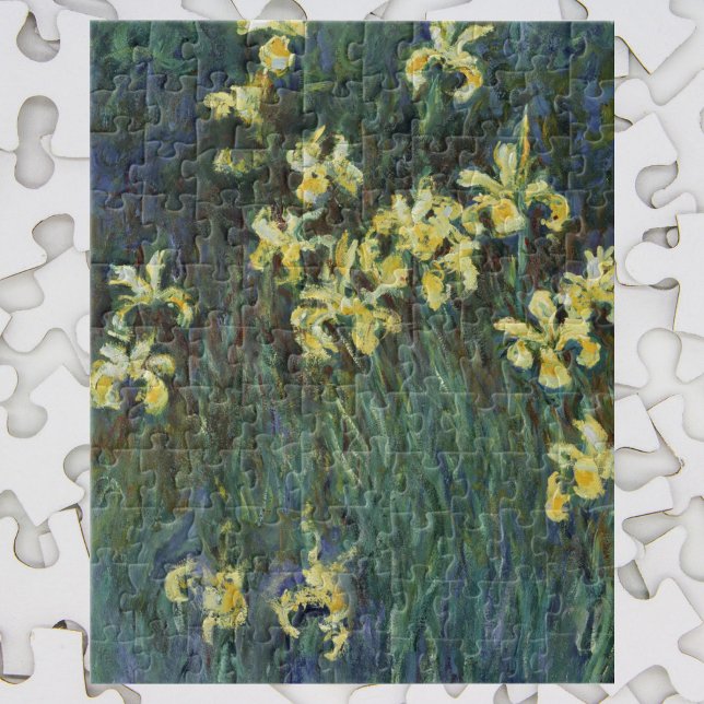 Yellow Irises von Claude Monet, Vintage Kunst (Von Creator hochgeladen)