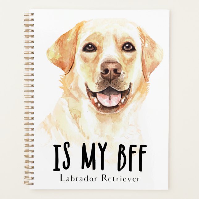 Yellow Lab Chien Chien Chien Aquarelle Labrador Re (Devant)