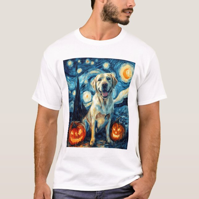 Yellow Labrador (1) T-Shirt (Vorderseite)