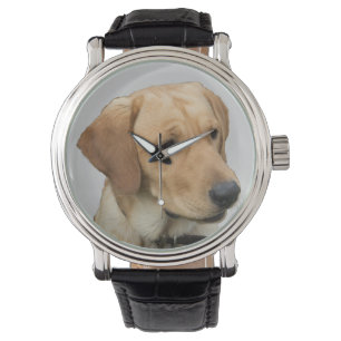 Yellow Labrador Retriever Armbanduhr