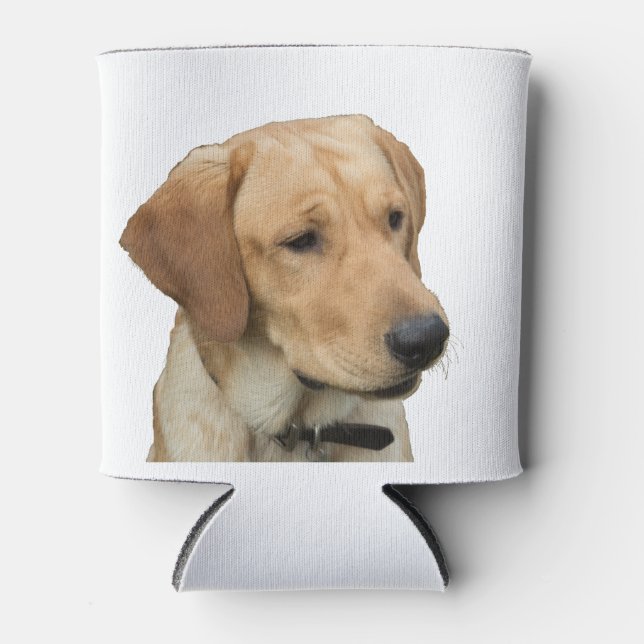 Yellow Labrador Retriever Dosenkühler (Vorderseite)
