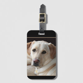 Yellow Labrador Retriever Gepäckanhänger