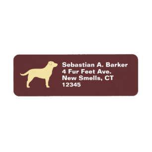 Yellow Labrador Retriever Hund Silhouette Labrador
