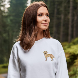 Yellow Labrador Retriever Niedlich Labrador Dog De Sweatshirt