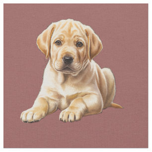 Yellow Labrador Retriever Stoff