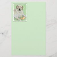 Yellow Labrador Retriever & Tennis Balls Malerei