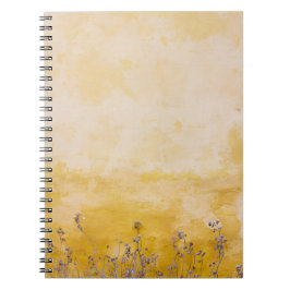 Yellow & Lavendel-Notebook Notizblock