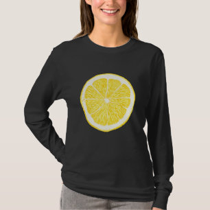 Yellow Lemon Costume Citrus Frucht Matching Costum T-Shirt
