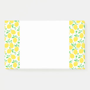 Yellow Lemon Sticky Notes Post-it Klebezettel